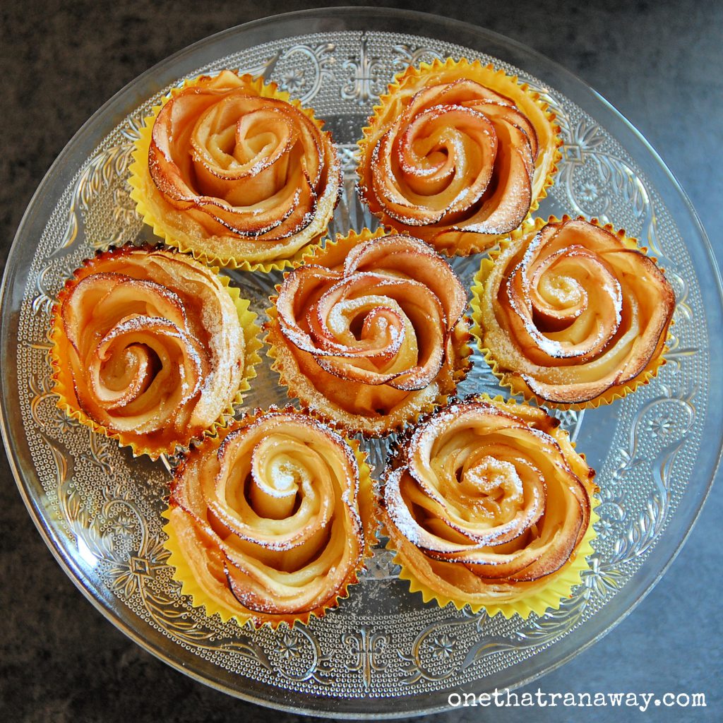 the perfect puff pastry apple roses - one that ran away