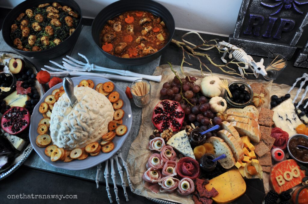 How to throw an elegant Halloween dinner party - one that ran away